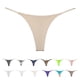 thumbnail image 2 of Gibobby Calzoncillos de encaje para mujer Calzoncillos de bikini de doble capa de tiro bajo con tanga sexy para mujer(Gris oscuro,M), 2 of 4