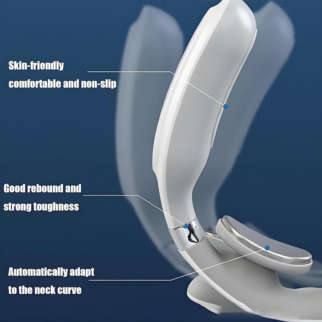 Magic Pro 2.0 Neck Massager, 2026 Upgraded 4-Head Magic Pro 2.0 Neck Massager with Heat, 6 Vibration Modes & 15 Intensity Levels, Relaxation Device Hands Free for Women Men Gifts