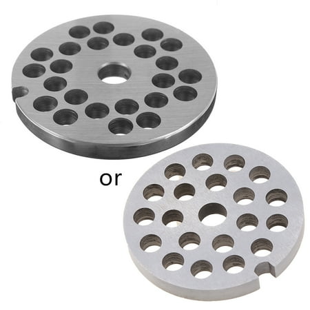

JUNTEX 3/4.5/6/12mm Hole For Choice Stainless Steel Meat Grinder Disc for Type 5 Meat Grinder