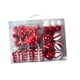 thumbnail image 1 of 38 adornos colgantes para árbol de Navidad, decoración navideña para Año Nuevo, fiestas y bodas. Rojo y blanco, 1 of 9