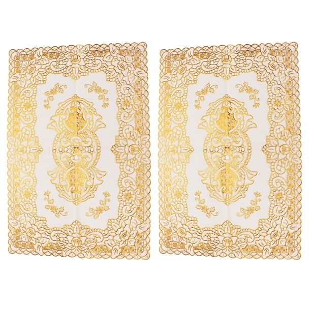 Posavasos, 2 piezas, 30 cm x 45 cm, manteles individuales de PVC para mesa, confiabilidad excepcional