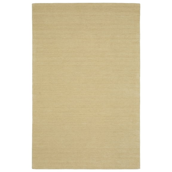 Woven Trends Eniston II Collection Hand-Made Wool Area Rug 27122 - 2'6"X 8' - Beige - Classic Casual Style Hand-Made Wool Rugs Bedroom Office Non-Slip Low-Pile Spot Clean Area Rug