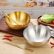 thumbnail image 5 of Advancent Juego de ensaladeras versátil, fácil de limpiar, ensaladera de acero inoxidable, ensaladeras de acero inoxidable Mostrada plata 25cm, 5 of 6