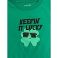 thumbnail image 2 of Infant & Toddler Boys Green Keepin' It Lucky St. Patrick's Day Tee Shirt 18m, 2 of 2