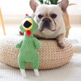 thumbnail image 4 of stanreset Colorful Pineapple Scream Chicken Stuffed Animal Toy Funny Plush Scream Chicken Decompression Toy, 4 of 6