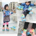 thumbnail image 2 of Patins à Roulettes Quadruples Ajustables pour Enfants, Double Rangée à 4 Roues, Patins à Roulettes pour Débutants, Enfants, Tout-Petits et Enfants, 2 of 6