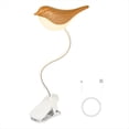thumbnail image 1 of Lámpara de Pájaro Pequeña, Luz para Pájaros Regulable e Inalámbrica, Lámpara de Mesa y Escritorio con Sensor Táctil Recargable por USB., 1 of 5