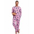 thumbnail image 2 of MINTREUS Couple Pajama Sets Soft PJs Sets for Couples/Women/Men Matching Sleepwear with Pockets, 2 of 6