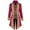 Red, variant on Men Steampunk Coat Gothic Medieval Vintage Embroidery Tailcoat Frock Coat Halloween Costume Blue S