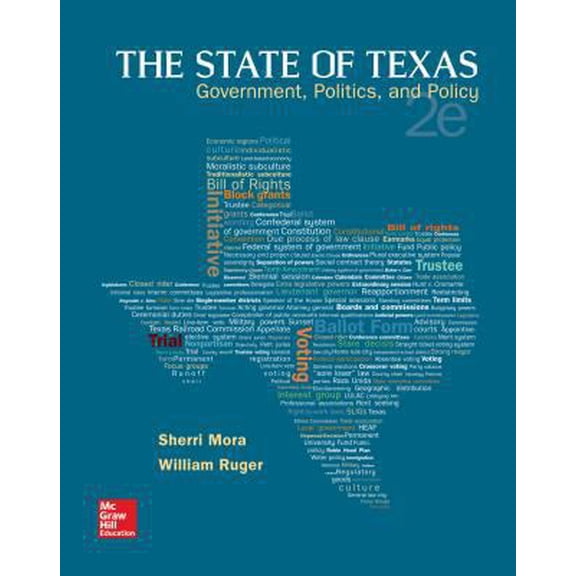 Pre-Owned The State of Texas: Government, Politics, and Policy (Paperback) 1259187012 9781259187018