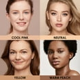 thumbnail image 4 of FOCALLURE PerfectBase Lasting Poreless Liquid Foundation,Medium to Full Coverage with Matte Finish,CP01 Alabaster, 4 of 9