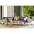 thumbnail image 1 of Alaterre Mobilier Albany Canapé Sectionnel d'Extérieur en Osier Gris Résistant aux Intempéries, 1 of 11