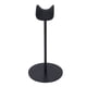 thumbnail image 2 of Soporte para auriculares Base estable desmontable arqueada Soporte para auriculares de aleación de aluminio negro para hogares Oficina Dormitorio Estudio, 2 of 12