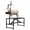 Black, variant on Accreate 47" Sturdy Steel Goat Station with Movable Head and Leg Rests, Plus Feeding Area - for Grooming, Shearing, Examining, and Milking
