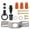 Black Finish, variant on B&P Lamp® Ceiling Canopy Mounting Kit, Nickel Finish