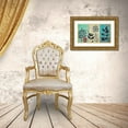 thumbnail image 3 of Pinto, Patricia 24x15 Gold Ornate Wood Framed with Double Matting Museum Art Print Titled - Le Jardin I, 3 of 4