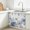 Navy Blue, variant on Cabinet Curtains 35"W x 35"L, Blue Fall Sink Skirt for Bathroom Kitchen Self Adhesive, Thanksgiving Pumpkins Weeping Botanical Desk Privacy Short Curtain for Under Sink Classroom Closet