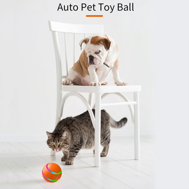 YVE LIFE Interactive Dog Ball Toys,Durable Motion Activated Automatic  Rolling Ball Toys for Puppy/Small/Medium Dogs,USB Rechargeable 