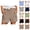 Khaki, variant on Beach Shorts for Women Summer Casual Lightweight Elastic Waist Wide Leg Loose Athletic Shorts with Pockets
