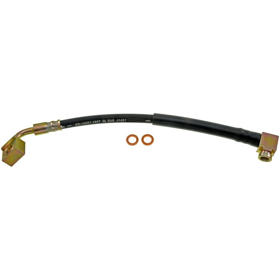 Dorman H380357 Front Passenger Side Brake Hydraulic Hose for Specific Ford / Mazda Models