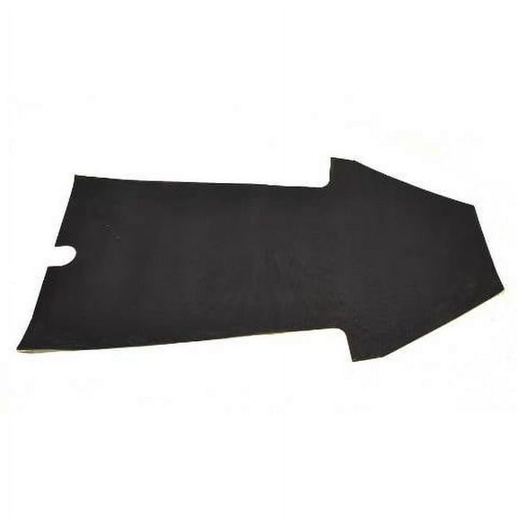 Tracker Boat Non-Skid Mat 182391 | 52 1/2 x 30 Inch Black Rubber