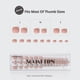 thumbnail image 3 of Puntas para uñas de los pies BtartboxNails XCOAT TIPS cuadradas, marrón, 150 unidades, 3 of 8