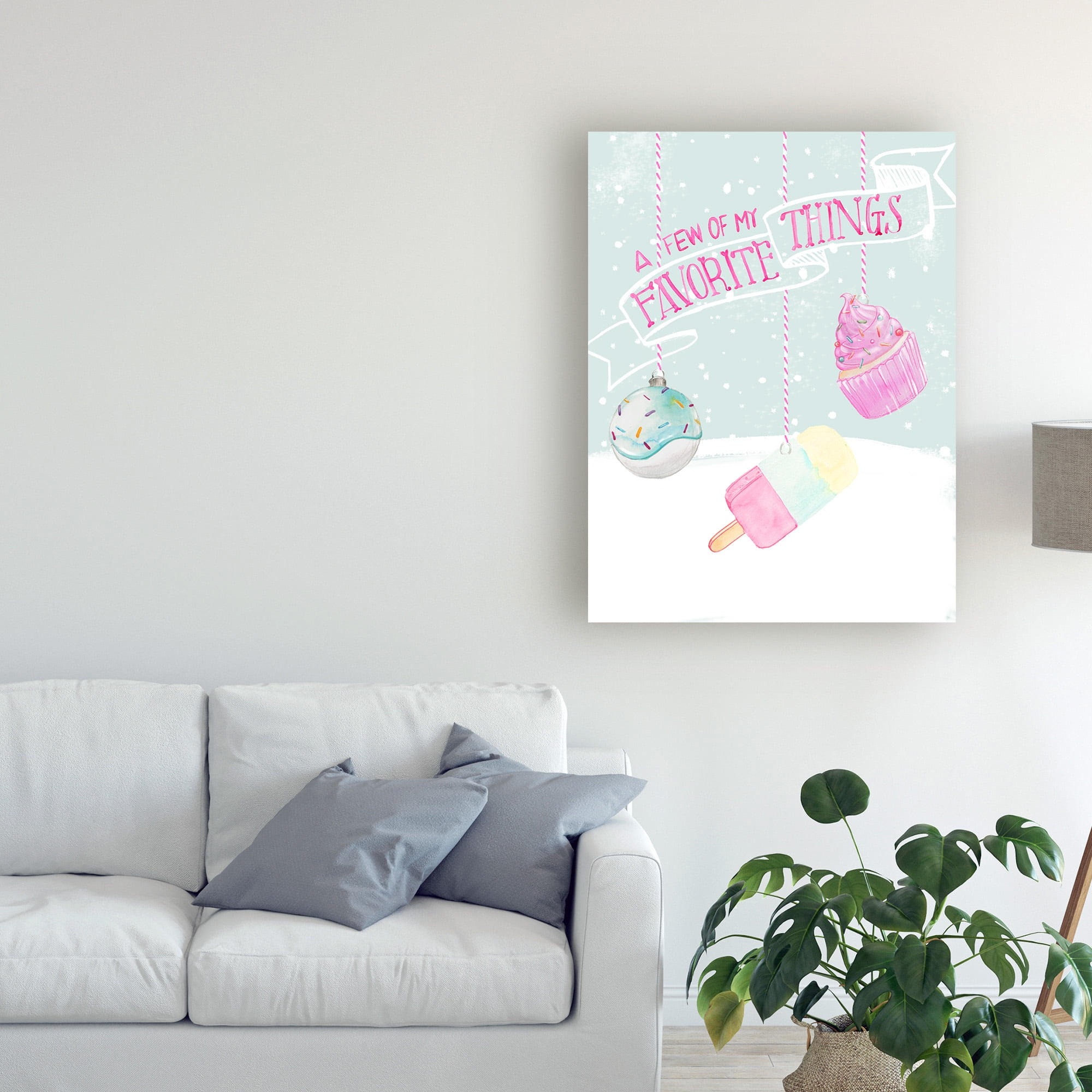 Trademark Fine Art 'Candy Christmas II' Canvas Art by Jennifer Paxton Parker
