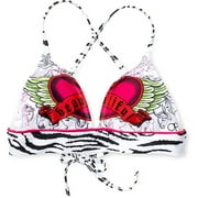 Op - Juniors Tattoo Bikini Top