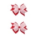 thumbnail image 4 of Guardurnaity Pinza para el pelo con lazo para niñas, alfileres multicapa, abrazadera en forma de corazón, pasadores decorativos, tocados, regalo rojo doble capa 2Conjunto, 4 of 6