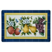 Oversized Premium Anti Fatigue Memory Foam Kitchen Floor Mat - Fruit Orchard Mix