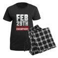 thumbnail image 5 of CafePress - Feb 29Th The Birthday Of Champions Pajamas - Women's Short Sleeve Print T-Shirt and Pants Dark Cotton Pajama Set, 5 of 7