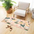 thumbnail image 5 of Tropical Fragrance Print 39x20" Bath Mat Carpet, Absorbent and Non-Slip for Kitchen or Bathroom, Quick-Drying, 5 of 8