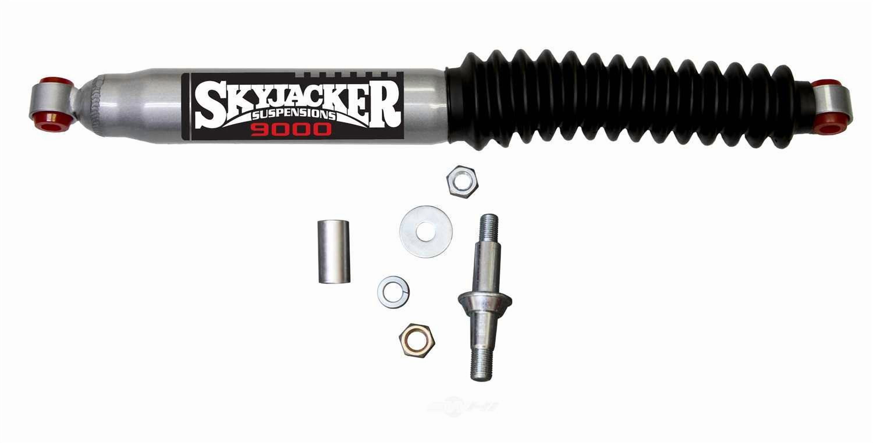 Skyjacker Suspensions 9202 Steering Stabilizer, SILVER W/BK BOOT