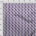 thumbnail image 2 of oneOone Cotton Poplin Purple Fabric Florals Diy Clothing Quilting Fabric Print Fabric By Yard 42 Inch Wide, 2 of 4