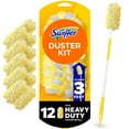 thumbnail image 1 of Swiffer Duster Kit with 3 ft Extendable Handle, Heavy Duty Dusting Starter Kit with, For Ceiling Fans, Vents and Hard to Reach Places, 1 of 9