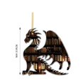 thumbnail image 2 of Decorative Book Lovers Shaped Bookshelf Ornament for Home Decoration – Acrylic Hanging Pendant for Book Enthusiasts, 2 of 6