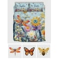 thumbnail image 5 of Jardín floral de polinizadores - Juego de cama personalizado de jardinería, 5 of 5