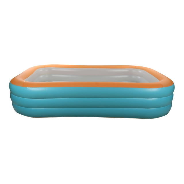 Piscine Gonflable, Piscine Gonflable en PVC Sécurisée pour Enfants, Inodore pour Jardin 2,6m/8.5 Pieds