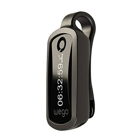 WEGO Clip Waist or Pocket Activity Tracker To Track Steps, Distance, Time, And Monitor Sleep Quality And Active (Best Way To Monitor Calories Burned)