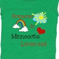 thumbnail image 4 of Inktastic Someone in Minnesota Loves Me Boys or Girls Baby Bodysuit, 4 of 5