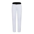 thumbnail image 7 of QATAINLAV Men's Casual Yoga Sweatpants Athletic Pants Baggy Open Bottom Lounge Pants Drawstring Elastic Waist Trousers with Pockets White L, 7 of 7