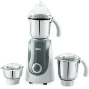 BOSS Crown Mixer Grinder, Jar Capacity: Wet Jar-1400 Dry Jar-1150 Chutney Jar-450 ML, White & Grey