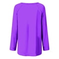 thumbnail image 5 of Patlollav Pntutb Women Tops,Ladies Casual Crewneck T-Shirts Blouse, 5 of 7