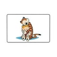 thumbnail image 6 of Calvin And Hobbes Carpet 36"X24" Flannel Floor Mat Washable Non-Slip Mat For Living Room, Bedroom & Office, 6 of 7