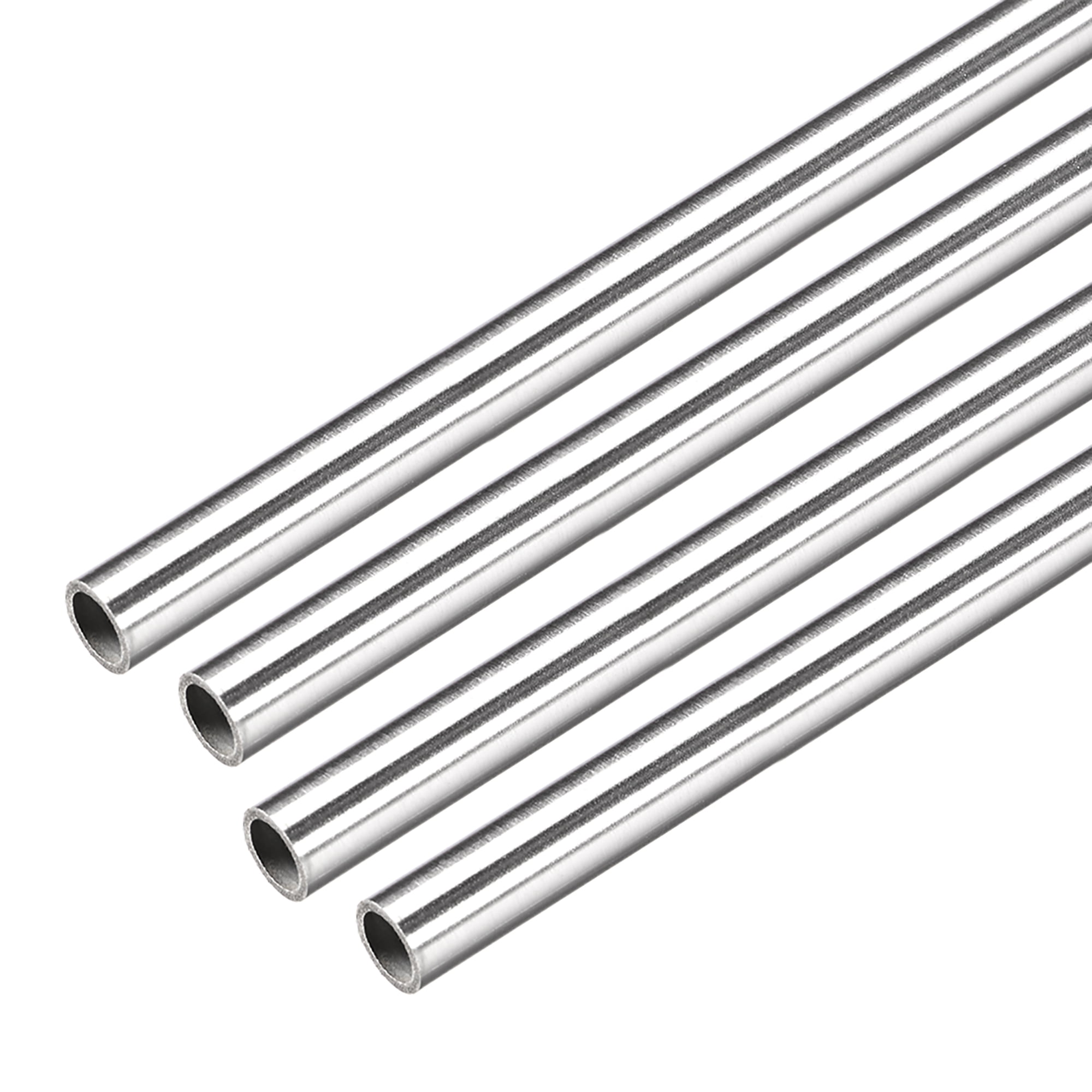 3Pcs 304 Stainless Steel Capillary Tube Pipe OD 6mm x 4mm ID,Length 500mm 20'' 