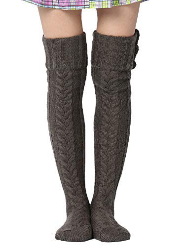 Snail Womens Knee High Socks Winter Warm Boot Socks Tube Stockings