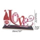 thumbnail image 3 of Xihbxyly Adornos de Letras de Madera para Hacer Tú Mismo, Decoración de San Valentín, Regalo Único para Las Fiestas, Perfectos para El Hogar y El Hotel, Ideales para Centros Comerciales y Fiestas, Pa, 3 of 3