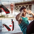 thumbnail image 5 of Costway Folding Weight Bench Adjustable Sit-up Board Workout Slant Bench Red, 5 of 11