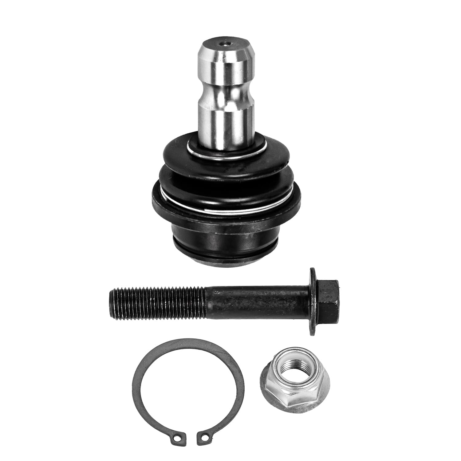 Detroit Axle - 4 Front Ball Joints for 2004-2015 Nissan Titan, 2005-2015/2017-2019 Armada, 2004-2013 Infiniti QX56, Upper and Lower Suspension Ball Joints Replacement