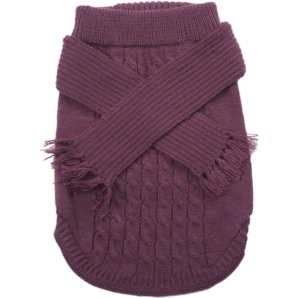 Foulard pour Chien Pull-Prune Grande